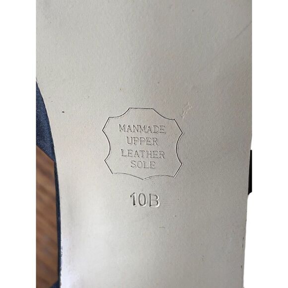 Caparros Black Peau/Silk Frannie -Satin/Silk Material - Manmade Upper Wmns Sz 10 - Picture 12 of 13